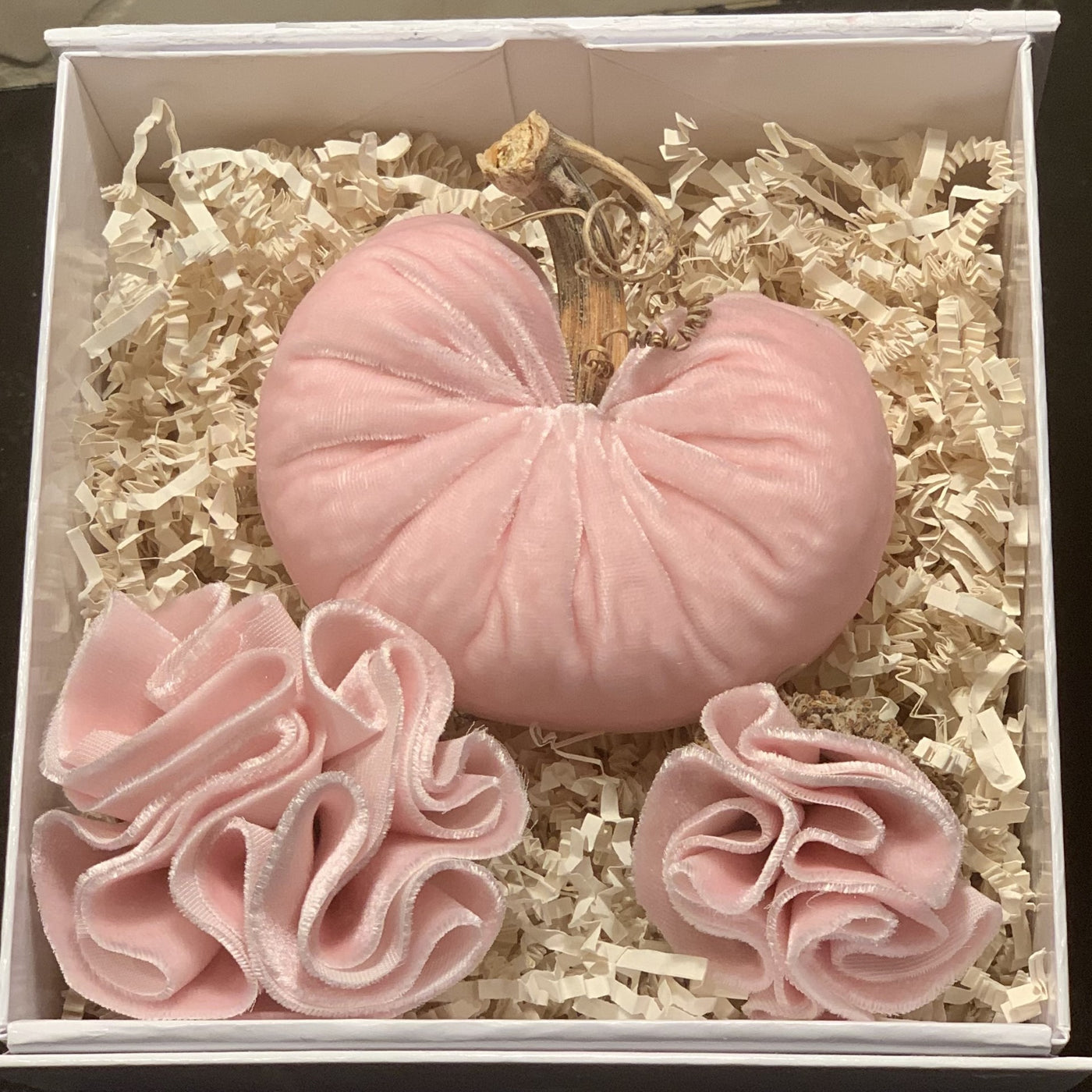 Pale Pink Heart Gift Set