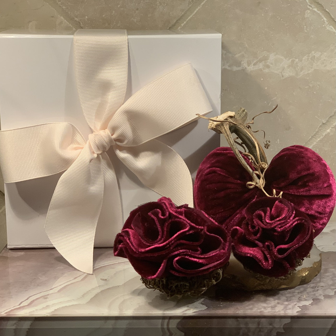 Magenta Heart Gift Set