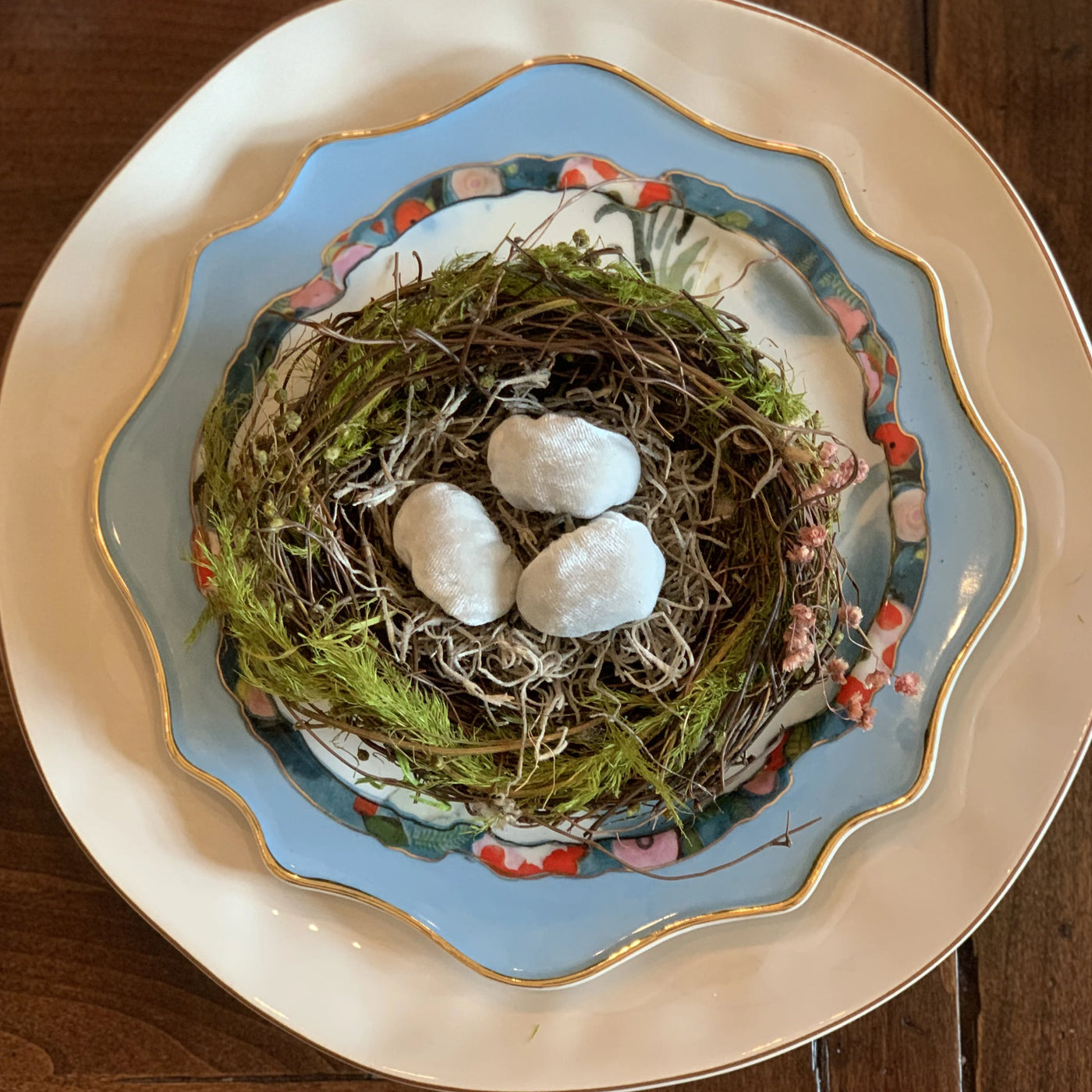 Multicolored Spring Nests