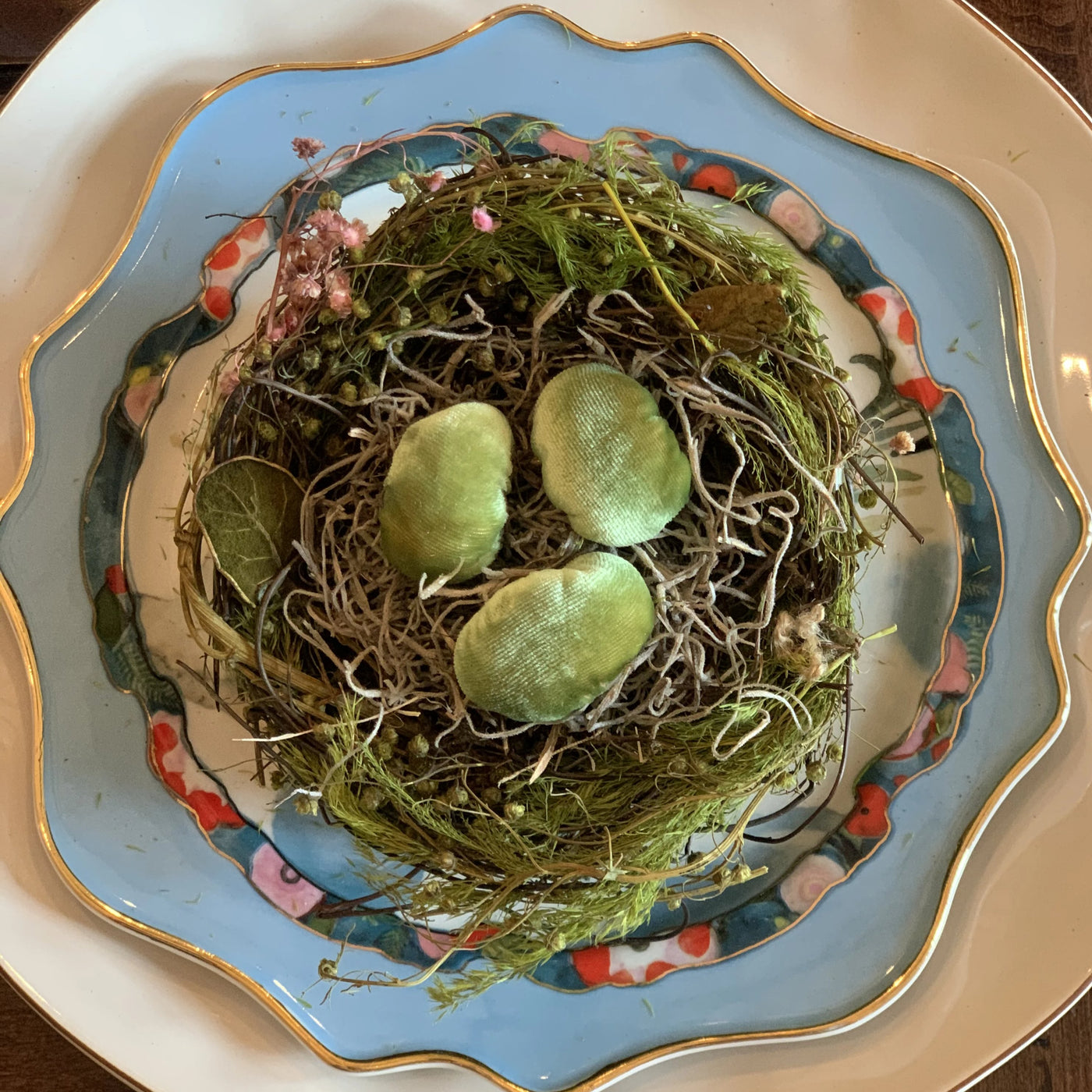 Multicolored Spring Nests