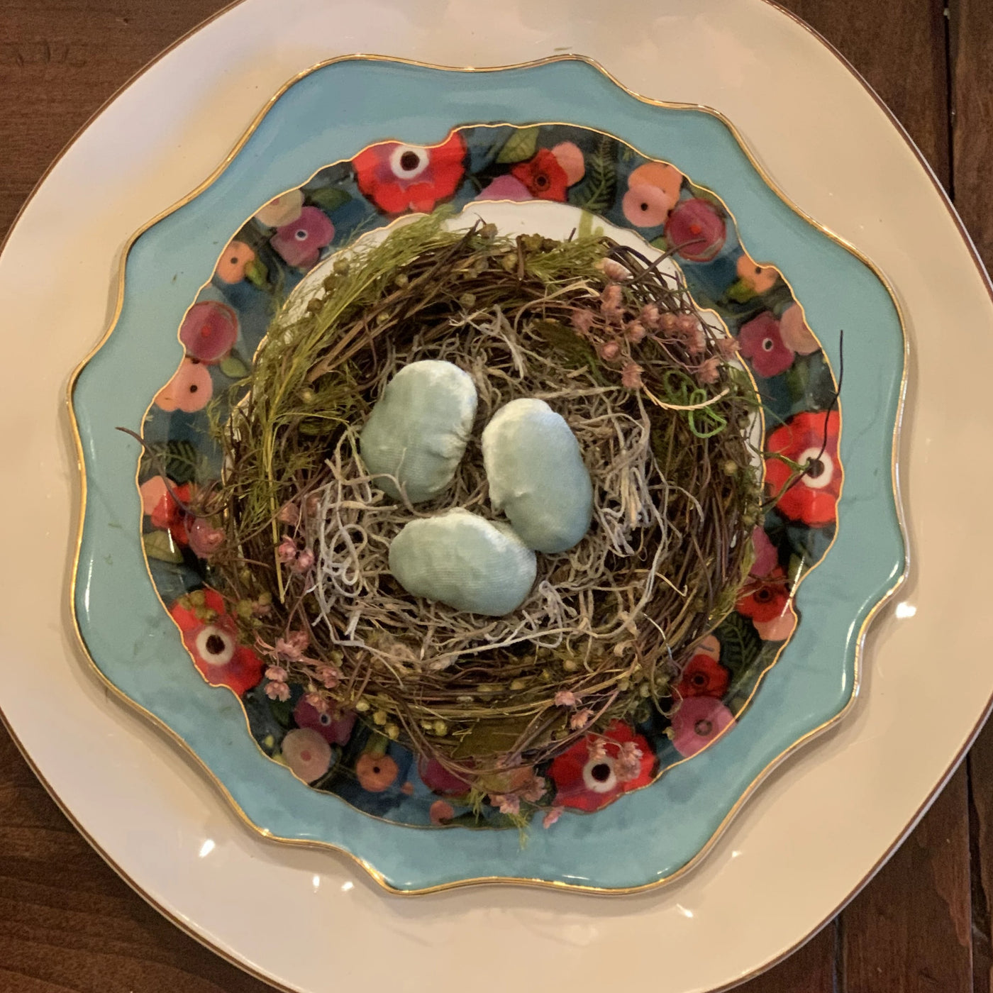 Multicolored Spring Nests