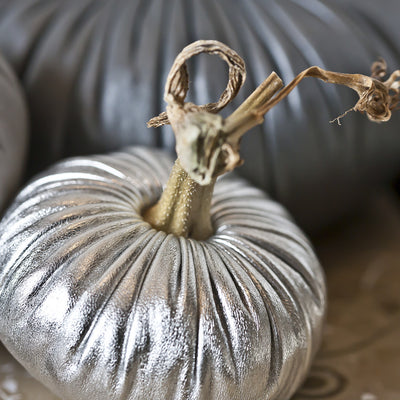 Italian Lambskin: Chic - Velvet Pumpkins