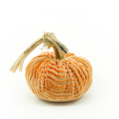 Pink Gold Woodgrain Pumpkins