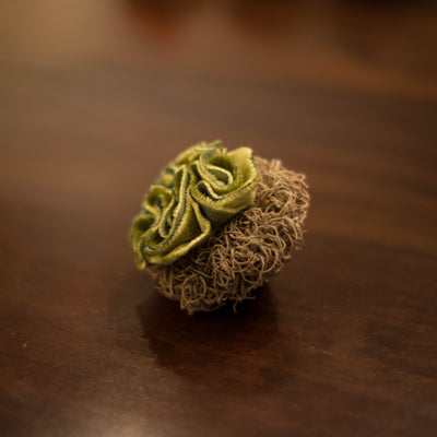 Ruffled Chartreuse Flower