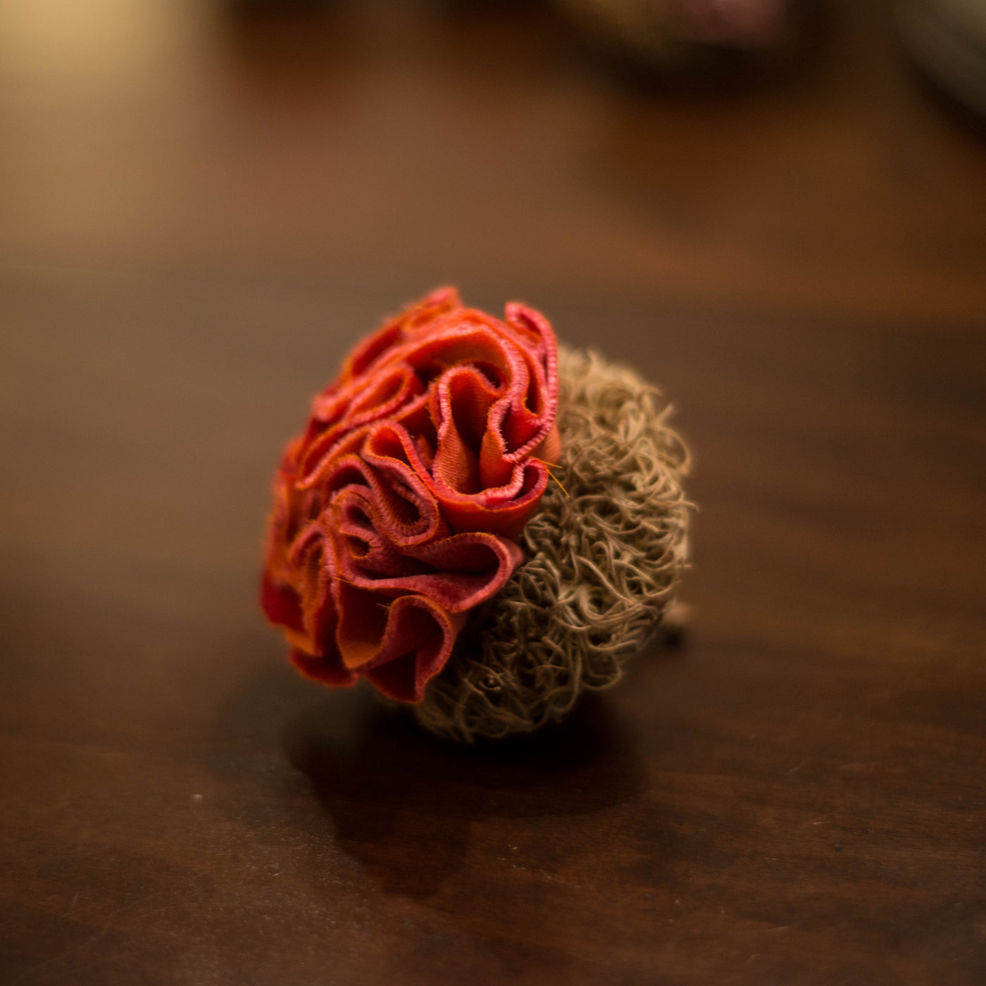Ruffled Coral Flower