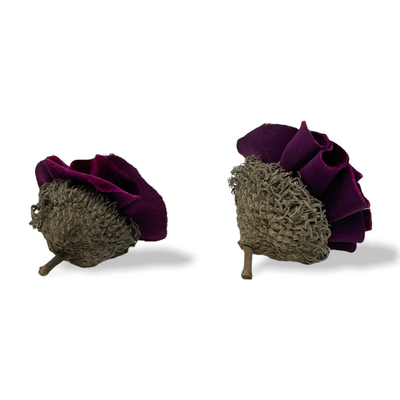 Ruffled Royal Flower
