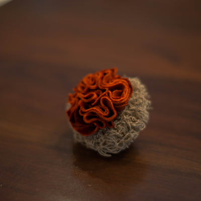 Ruffled Saffron Flower