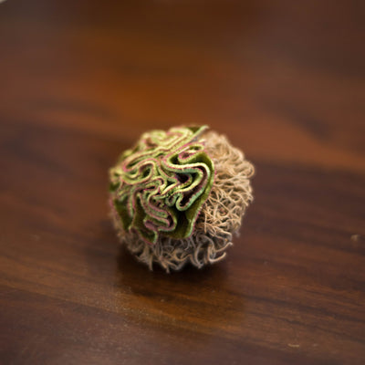 Ruffled Watermelon Flower